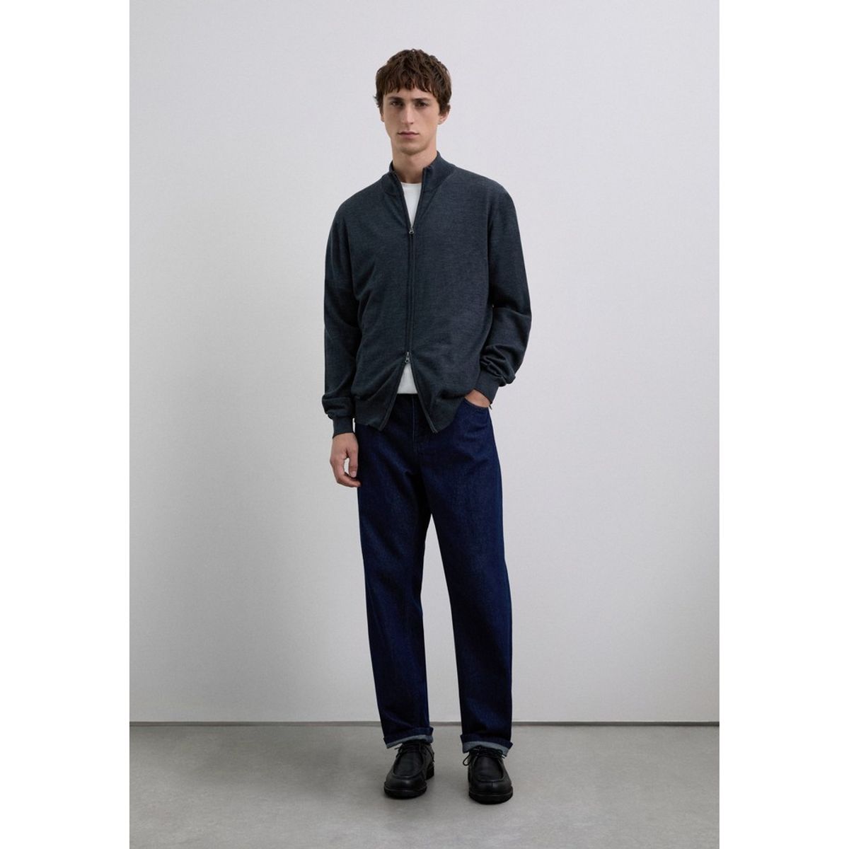 SCALPERS - Cárdigan Cremallera Lana Merino