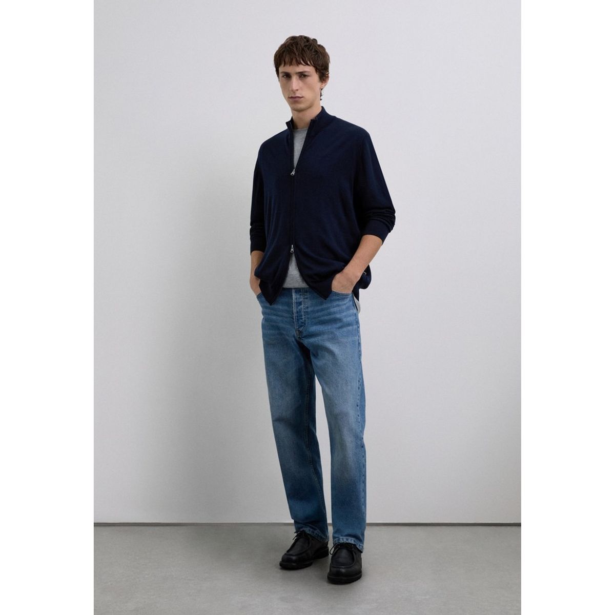 SCALPERS - Cárdigan Cremallera Lana Merino