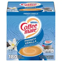 NESTLE - Crema para Café Individual Vainilla Francesa Coffee-Mate 180 un x 11 ml
