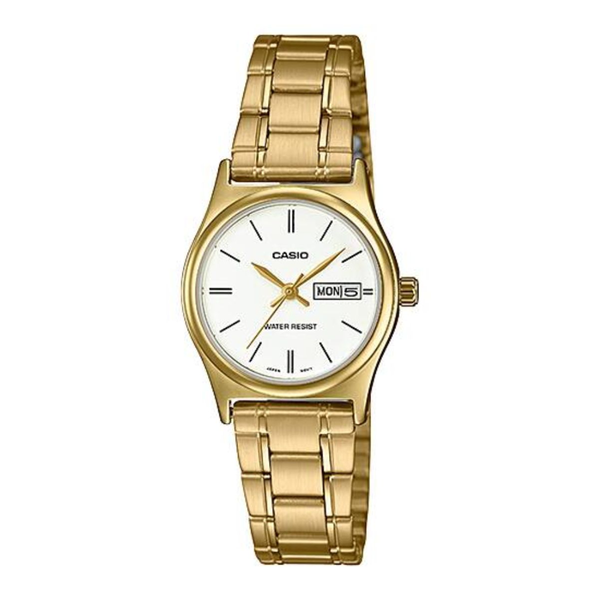 CASIO - RELOJ CASIO LTP-V006G-7BUDF DORADO MUJER