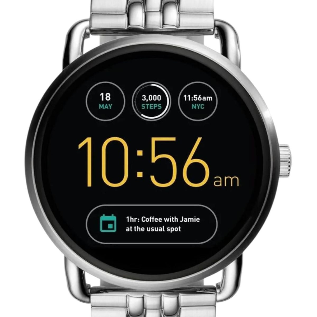 FOSSIL - Reloj Fossil Mujer Q Wander Smartwatch Ftw2111