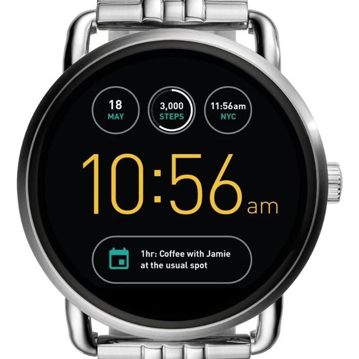 FOSSIL - Reloj Fossil Mujer Q Wander Smartwatch Ftw2111