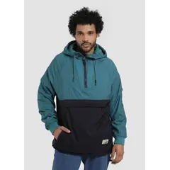 KAYA UNITE - Chaqueta Cortaviento Surazo Hood Hombre Petrol
