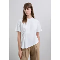 SCALPERS - Polera Asimétrica Cuello Redondo