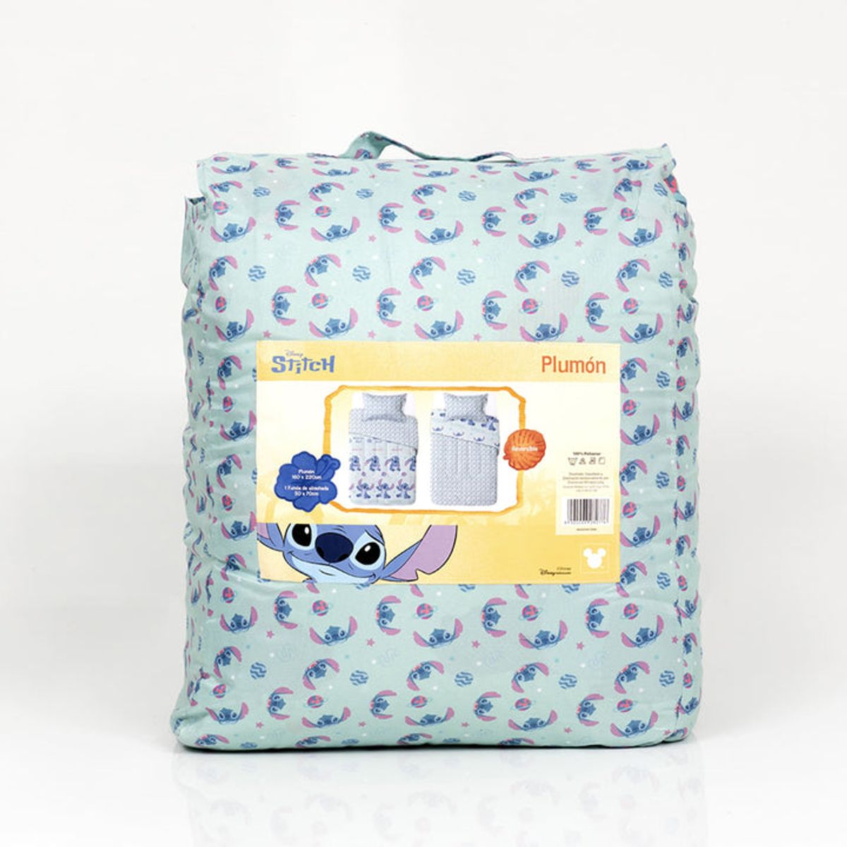 MASHINI - CUBRECAMA PLUMON STITCH PLANETA 1.5 PLAZA.