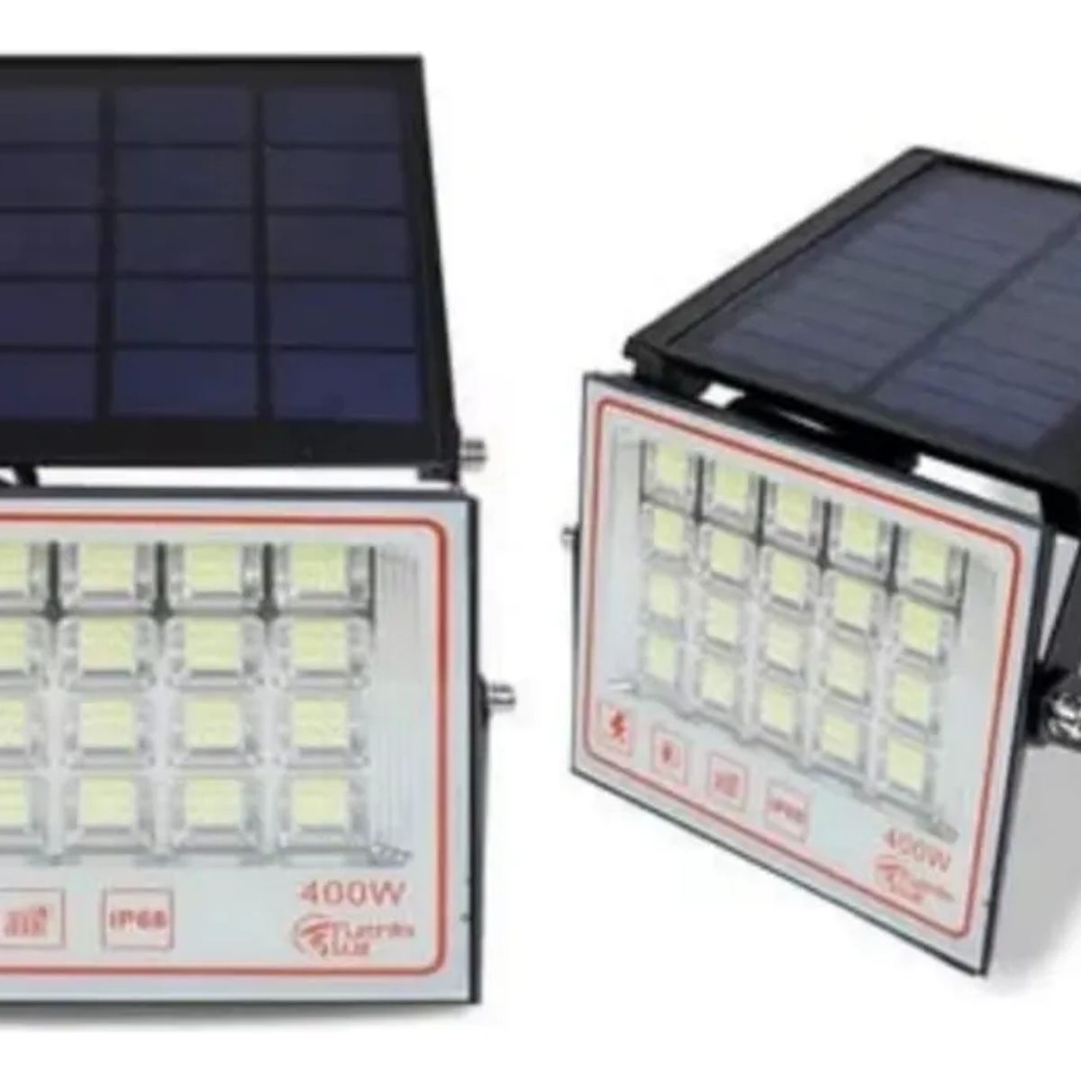GENERICO - FOCO SOLAR REFLECTOR 400W IP68 + PANEL