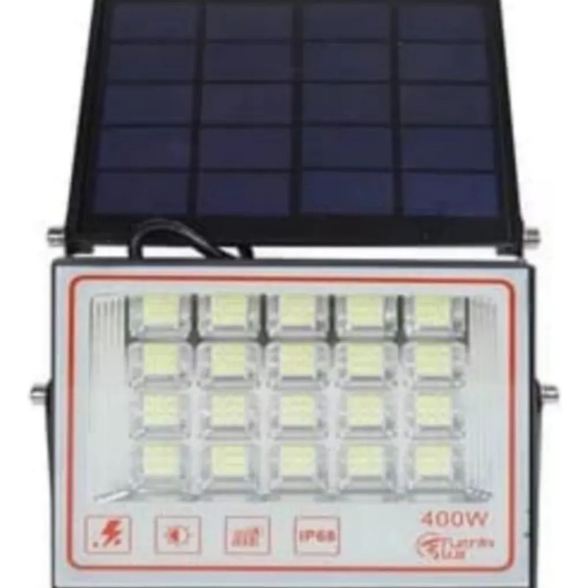 GENERICO - FOCO SOLAR REFLECTOR 400W IP68 + PANEL