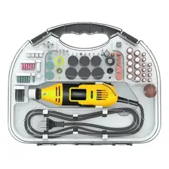 GENERICO - Kit Herramienta Multiproposito Dremel + 92 Piezas 300w