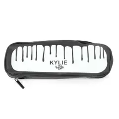 KYLIE - Set de Brochas de Maquillaje 12 Piezas + Bolso Negro