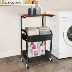 GENERICO - Carrito Organizador Con 3 Niveles Y Ruedas