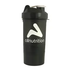 ALL NUTRITION - Shaker All 3 Layers (400 cc) Negro