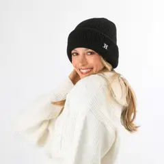 HUMANA - Gorro Lana Rino Black
