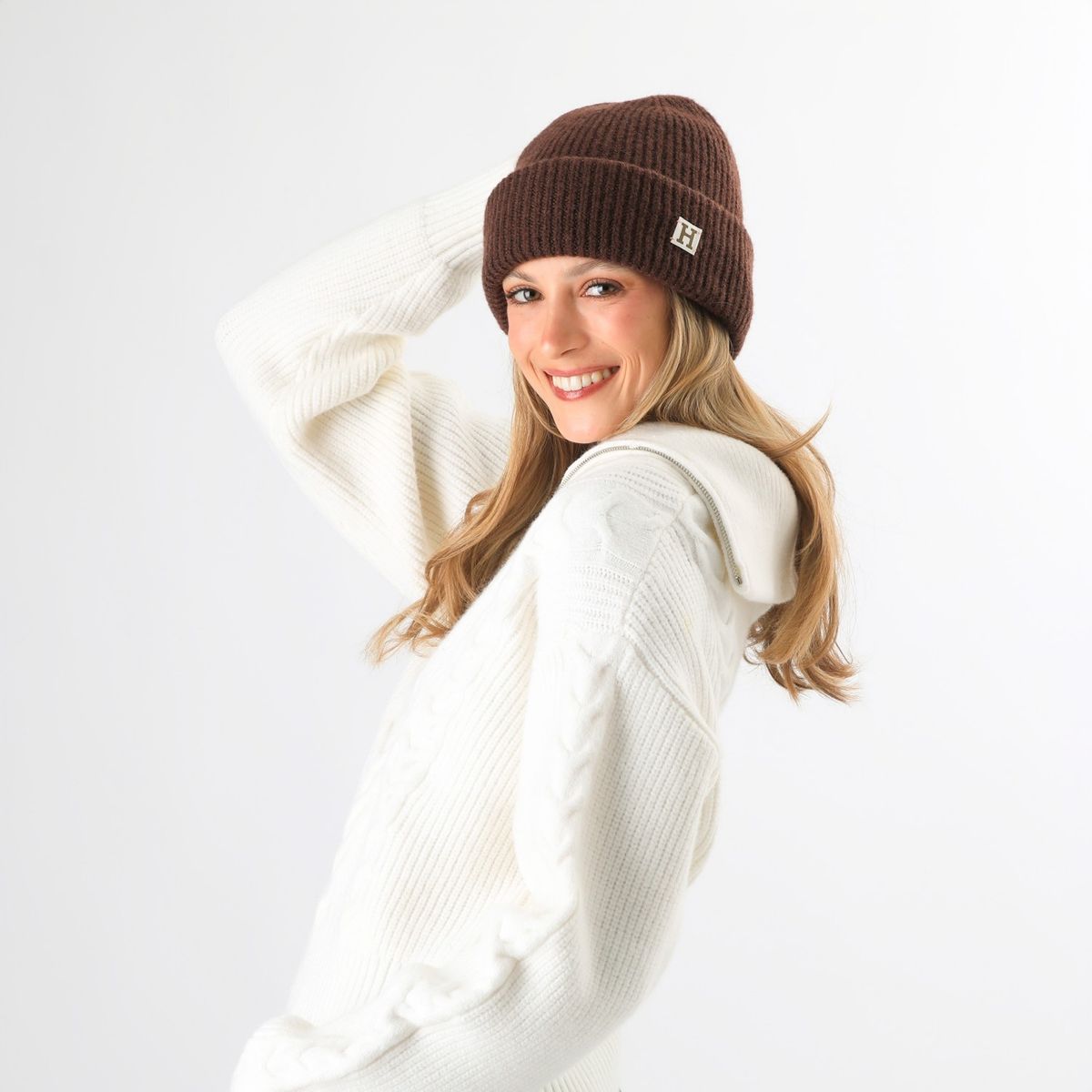 HUMANA - Gorro Lana Rino Dk Red Humana