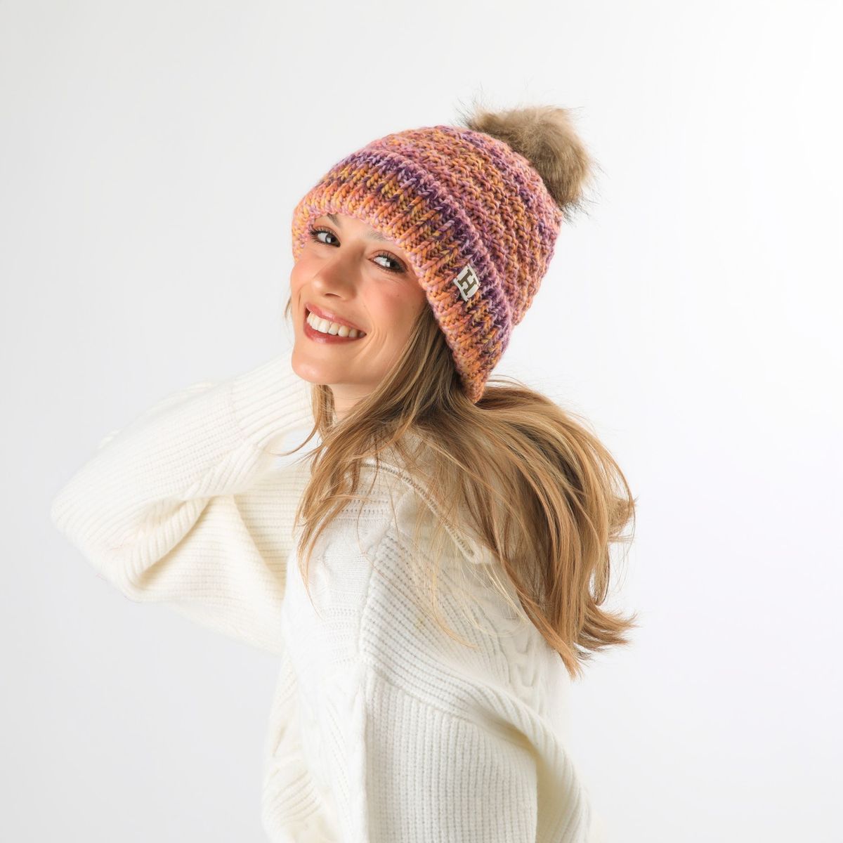 HUMANA - Gorro Lana Oscar Purple Humana