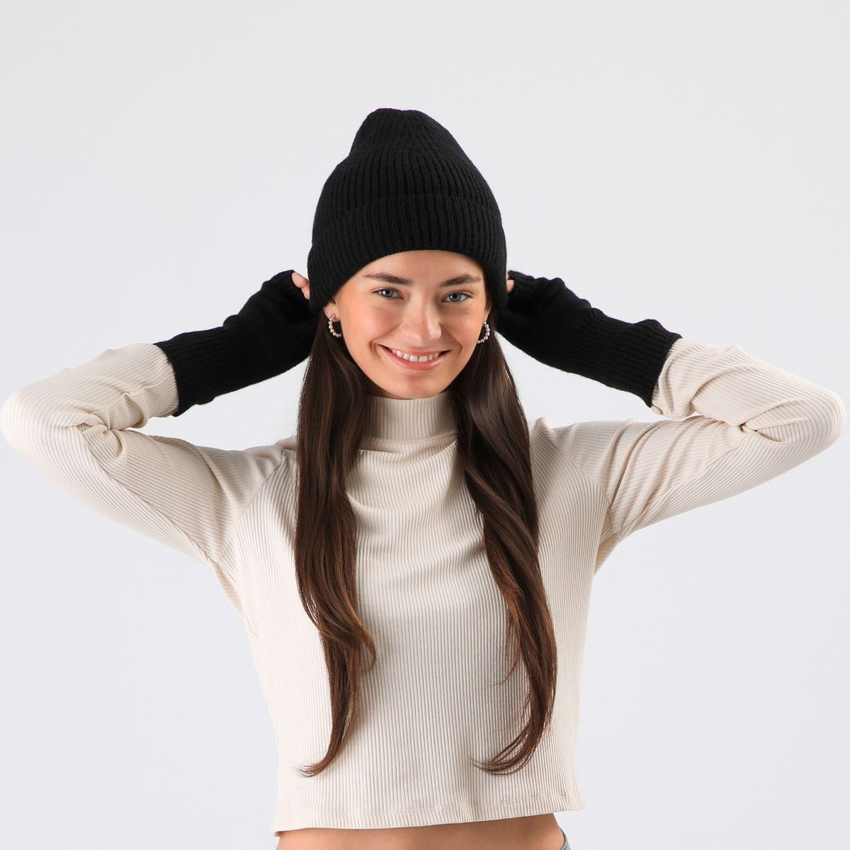 I D - Gorro Aragon Negro I-D