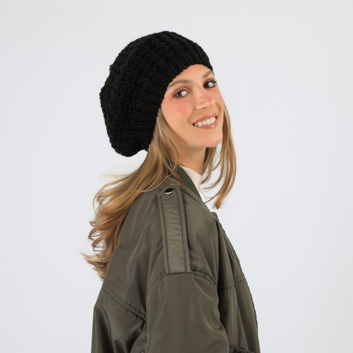 I D - Gorro Boina Cadiz Negro I-D
