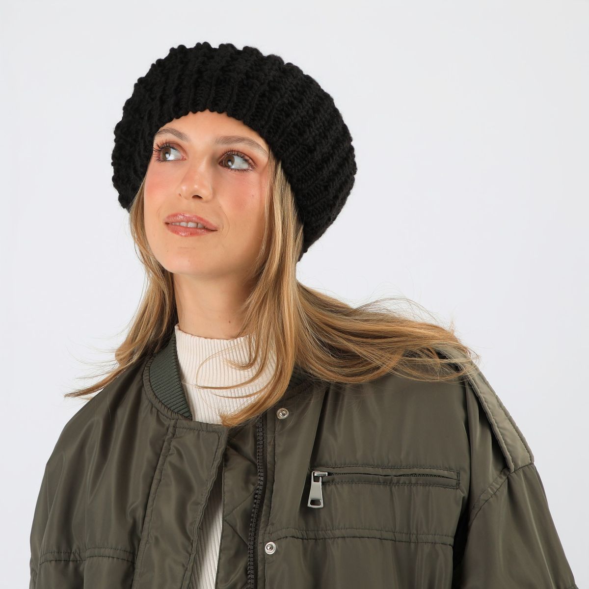 I D - Gorro Boina Cadiz Negro I-D