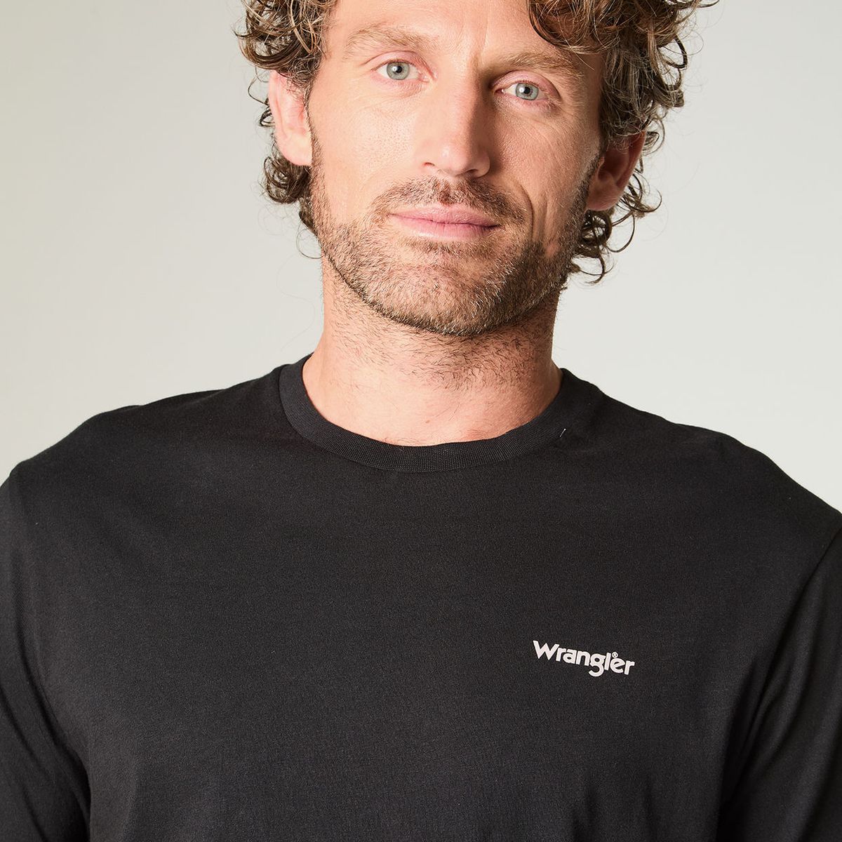 WRANGLER - Polera Hombre Graphic Reg Tee Regular Fit Negro