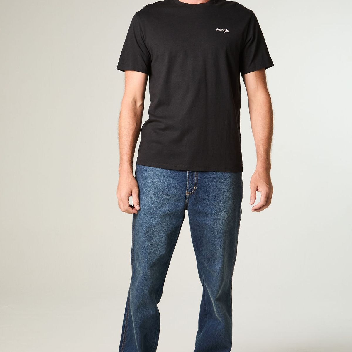 WRANGLER - Polera Hombre Graphic Reg Tee Regular Fit Negro
