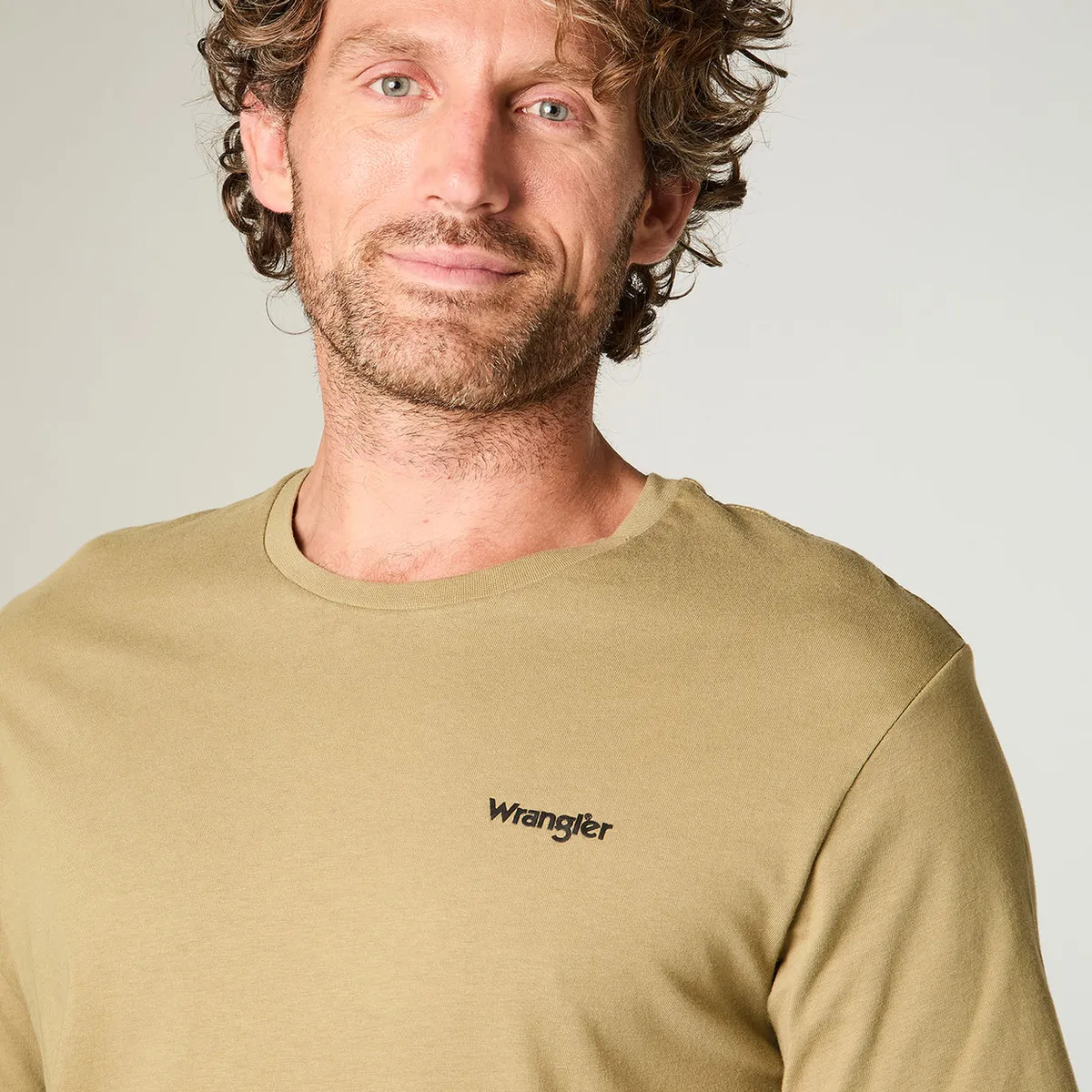 WRANGLER - Polera Hombre Graphic Reg Tee Regular Fit Verde Militar
