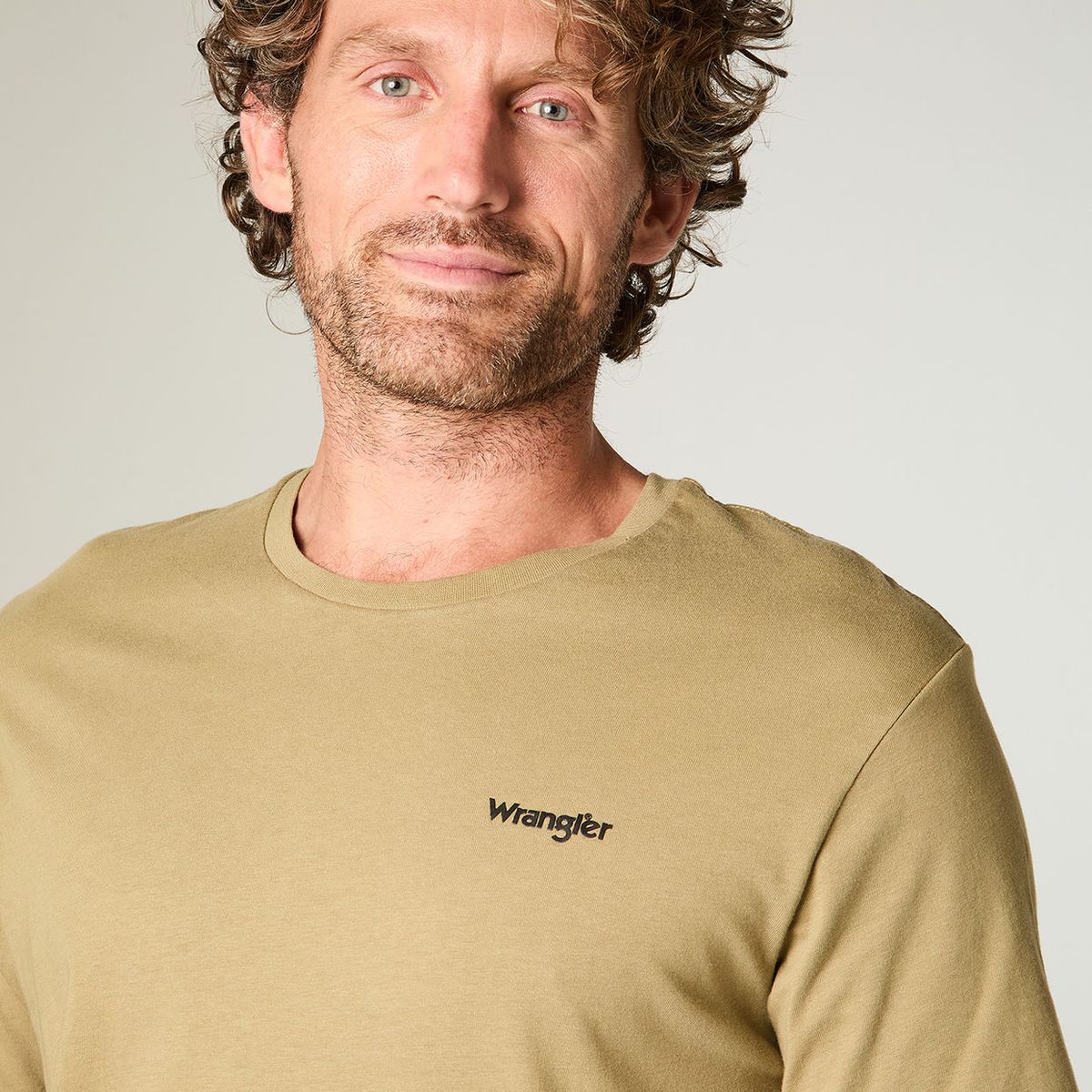 WRANGLER - Polera Hombre Graphic Reg Tee Regular Fit Verde Militar