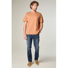 WRANGLER - Polera Hombre Graphic Reg Tee Regular Fit Beige