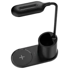 GENERICO - Cargador Acteck Escritorio Lampara Led Carga Inalambrica