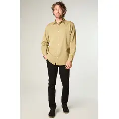 WRANGLER - Camisa Hombre Ls No Pocket Regular Fit Verde