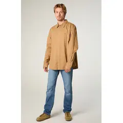 LEE - Camisa Hombre Regular Kahki Bordado