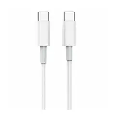 FUJITEL - Cable Carga Tipo C a Tipo C Fujtel 1mt Blanco 20w USB-C