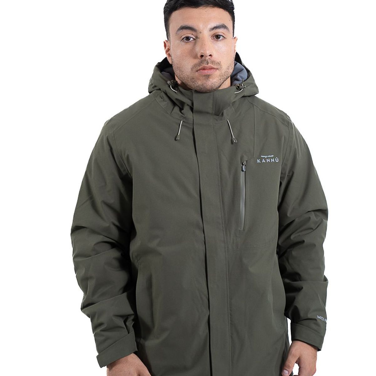 KANNU - Parka Impermeable Hombre Octay