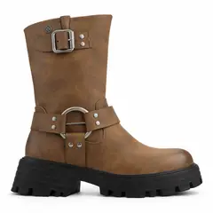 CHALADA - Bota Tostado Mujer Casual Messa