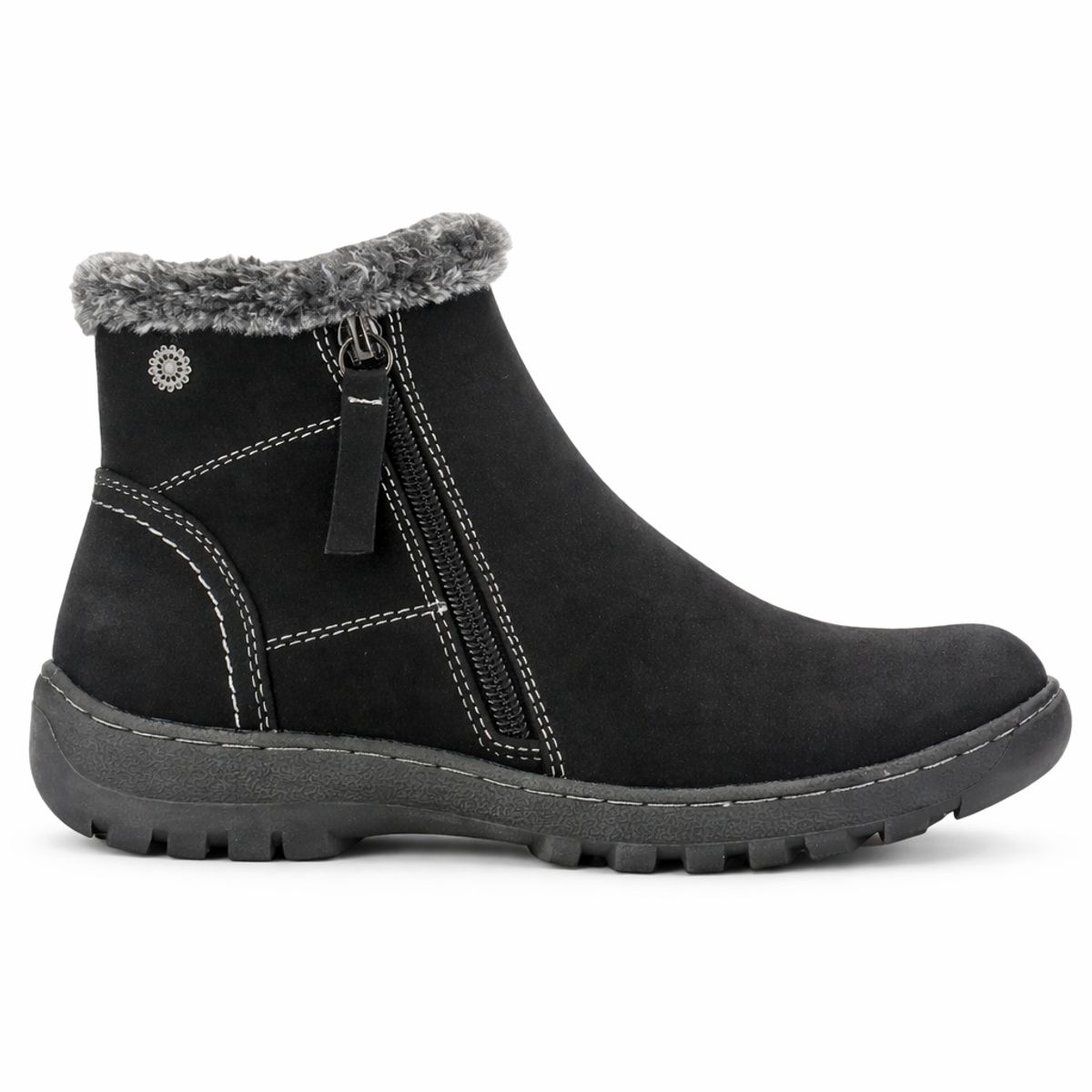 CHALADA - Botin Mujer Negro Casual Chalada Qual