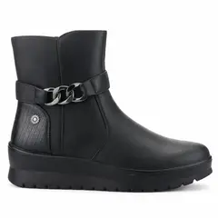 CHALADA - Botin Mujer Negro Casual Kyrie