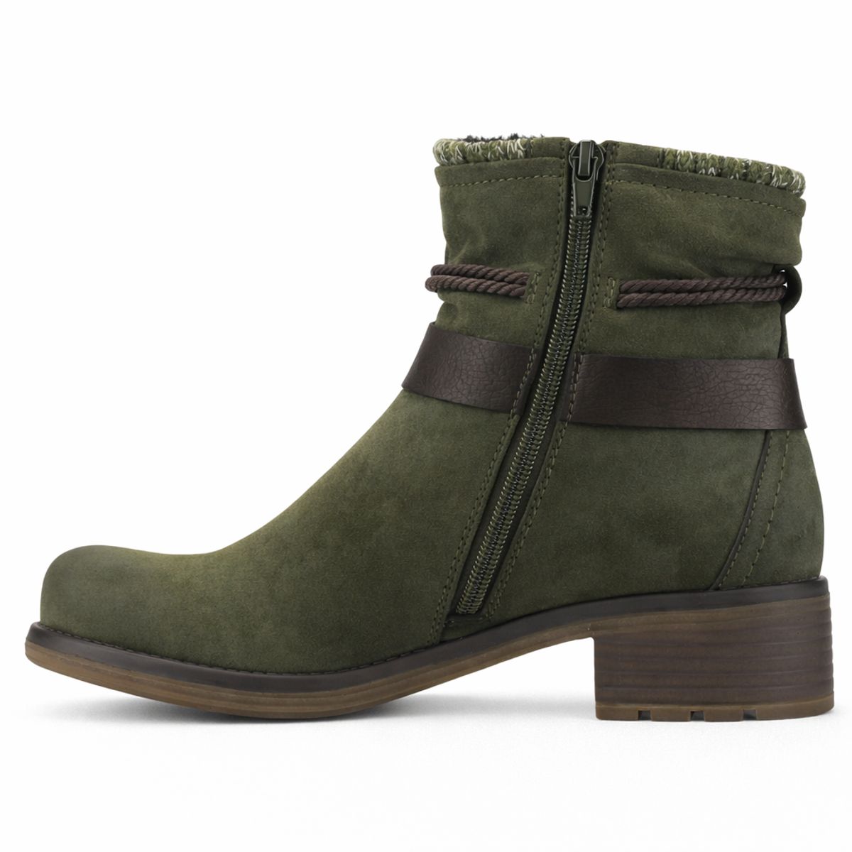 CHALADA - Botin Mujer Oliva Casual Chalada Torke