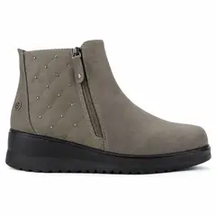 CHALADA - Botin Mujer Taupe Casual Rayo