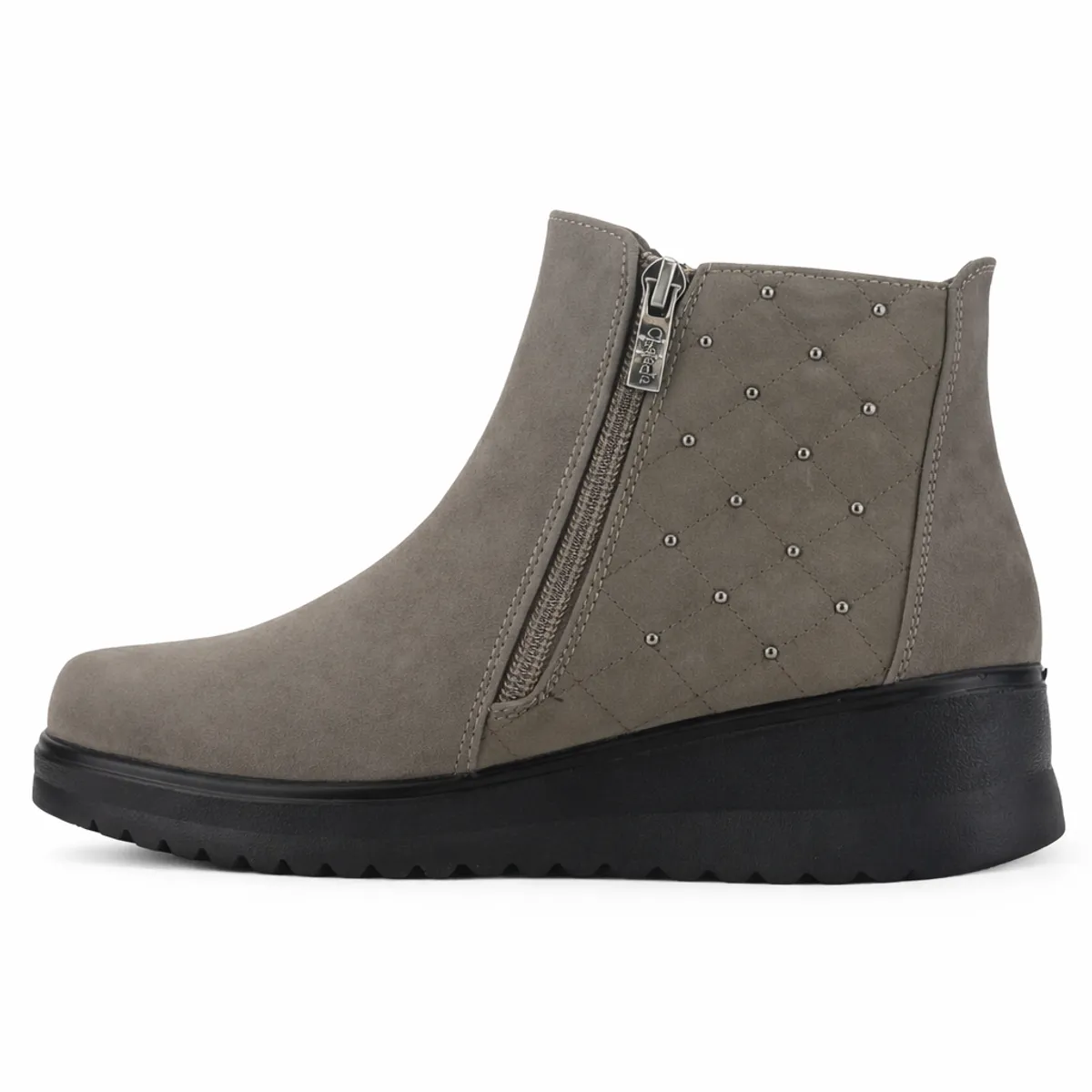 CHALADA - Botin Mujer Taupe Casual Chalada Rayo