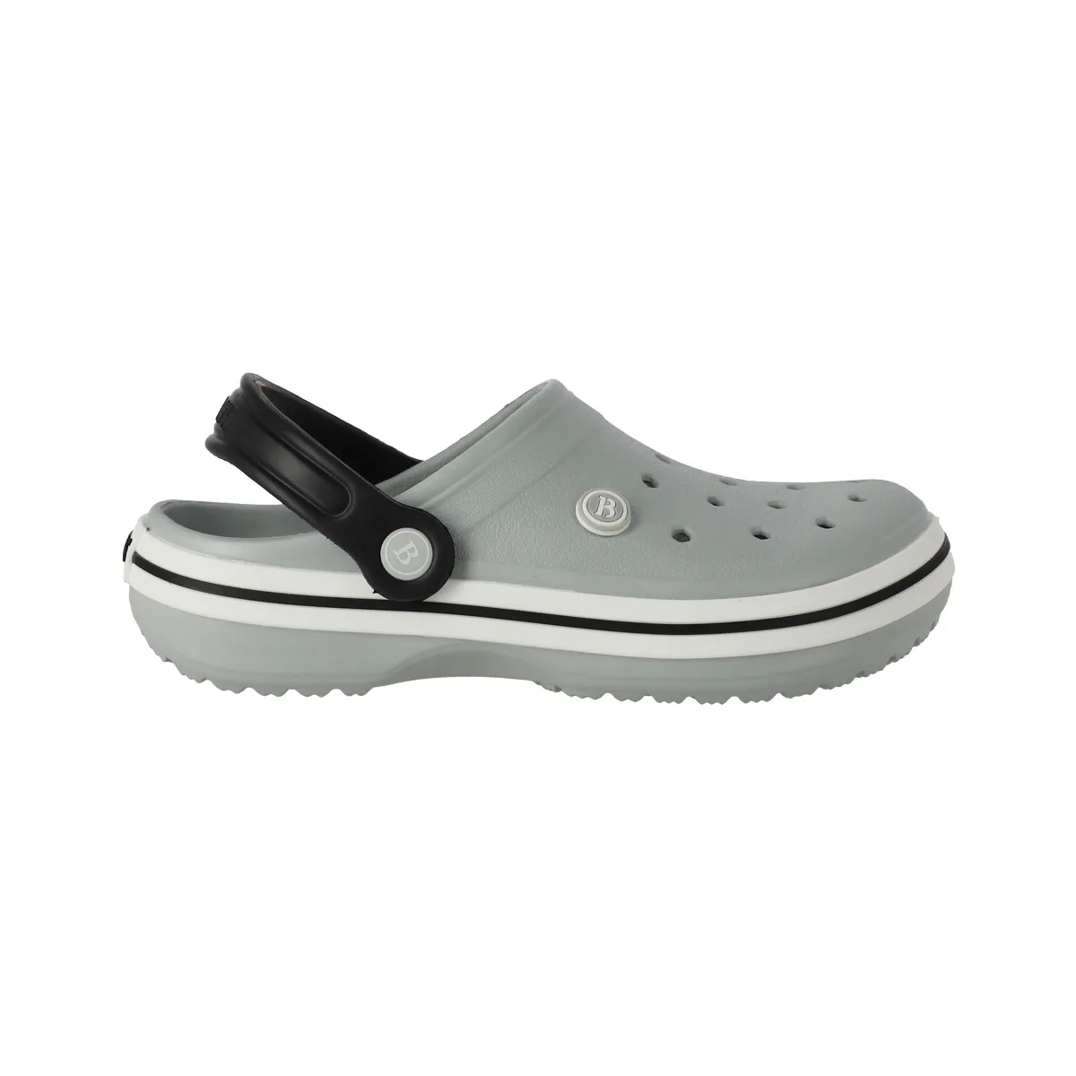 BAMERS - Zuecos Niños Bamers Airline Gris