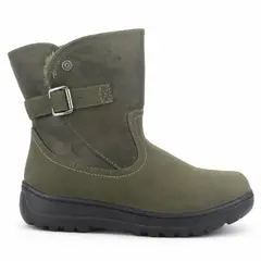 CHALADA - Botin Mujer Oliva Casual Qual