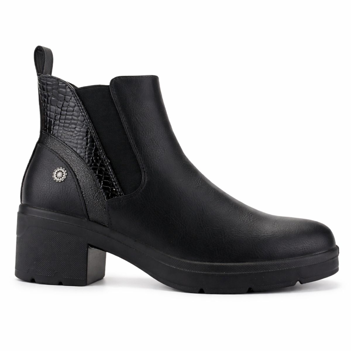 CHALADA - Botin Mujer Negro Casual Chalada Madena