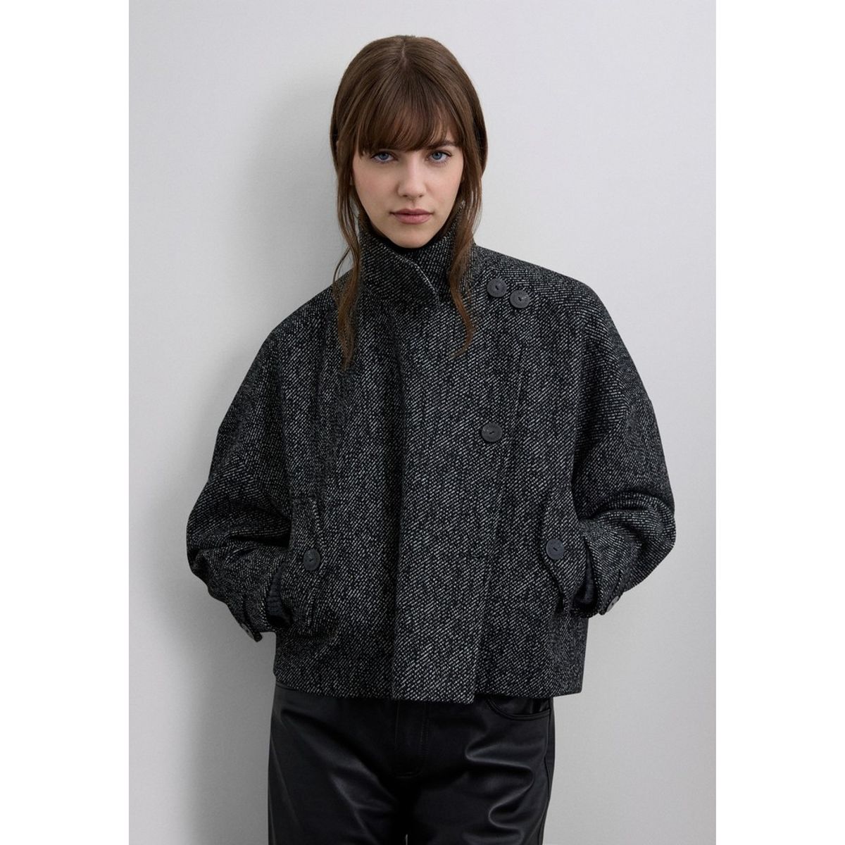 SCALPERS - Chaqueta Sarga Cruzada