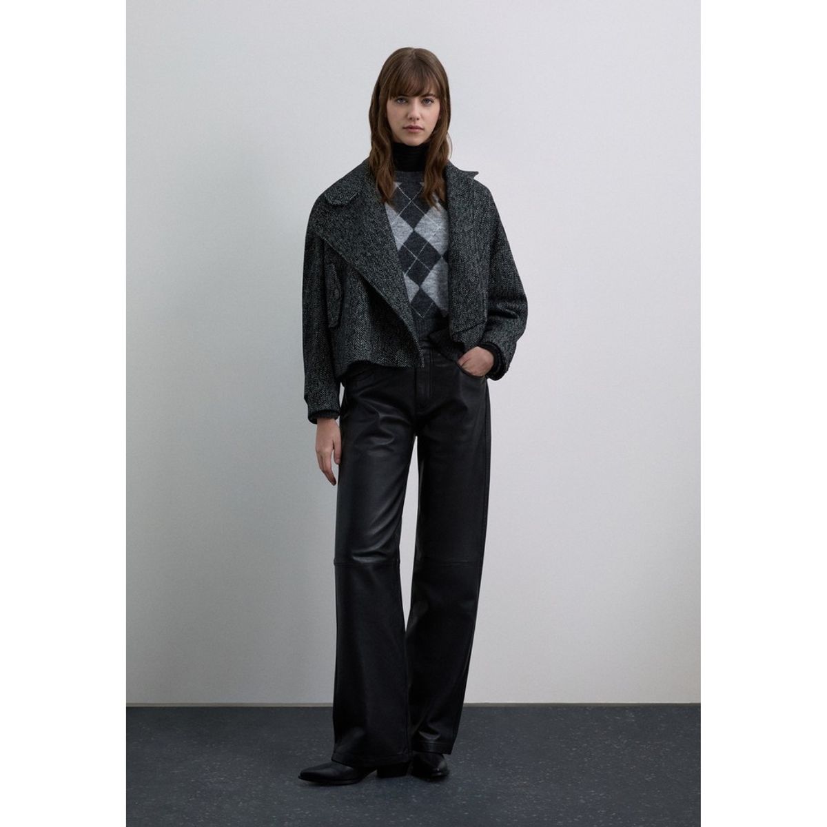 SCALPERS - Chaqueta Sarga Cruzada