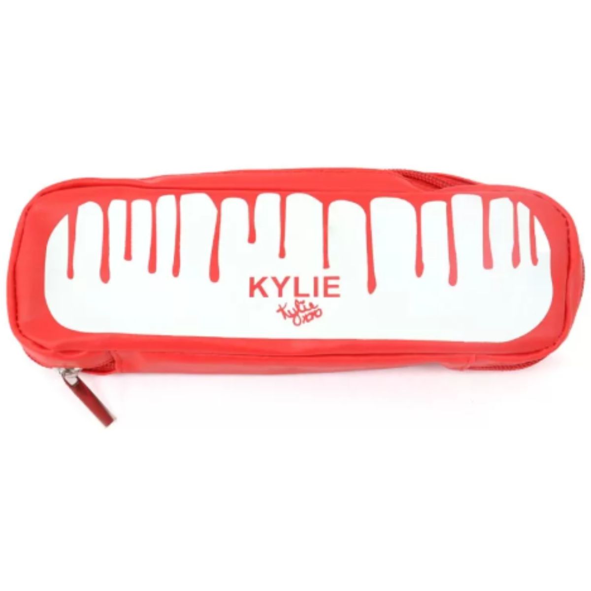 KYLIE - Set de Brochas de Maquillaje Kylie 12 Piezas + Bolso Rojo