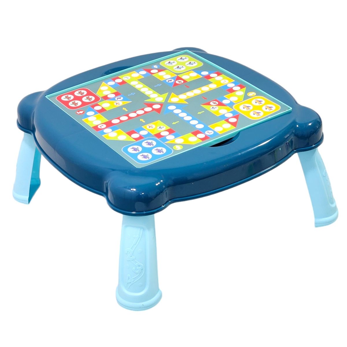 GENERICO - Mesa de Juego 2 en 1 Ludo y Parchís + Accesorios 55211