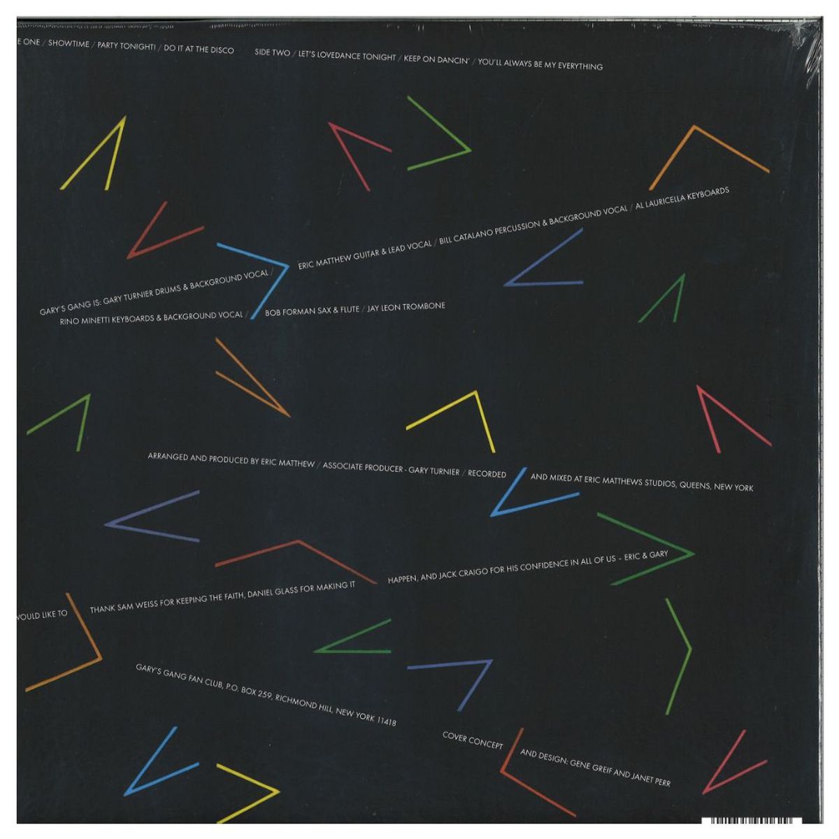 GENERICO - GARY'S GANG - KEEP ON DANCIN' / VINILO