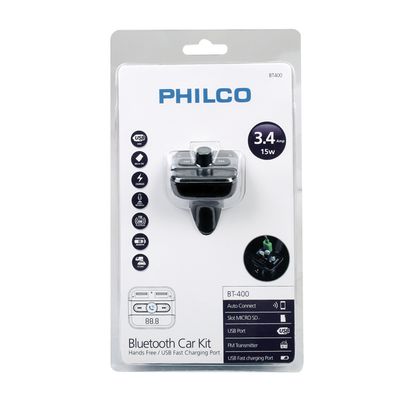 Imagen 2 del producto Transmisor FM BT-400 Bluetooth