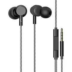 HP - Audifono In-ear Dhe-7001 Metal Negro Jack 3.5mm
