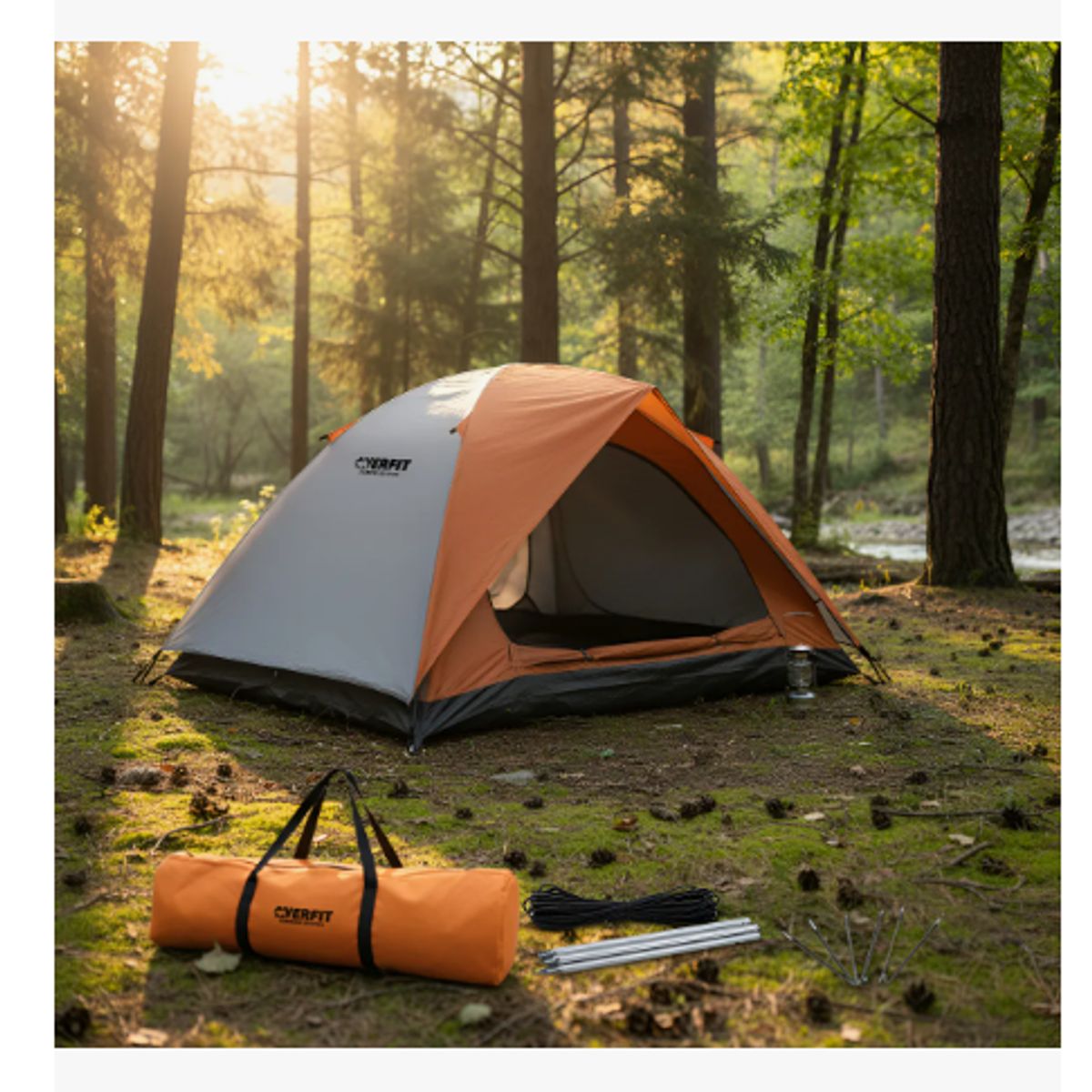GENERICO - Carpa De Camping 4 Personas Iglu