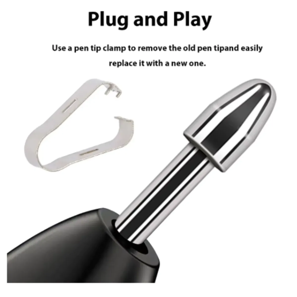 SAMSUNG - Puntas Spen de Metal Para Galaxy Tab S6lite S6 S7 S7Fe S8 S8fe S8 Ultra S9 S9fe S9 ultra Y Mas