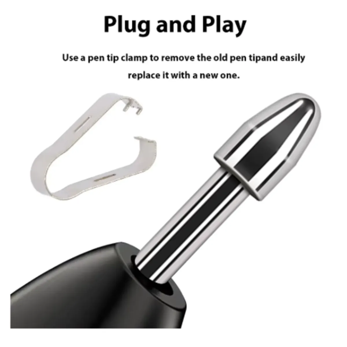 SAMSUNG - Puntas Spen de Metal Para Galaxy Tab S6lite S6 S7 S7Fe S8 S8fe S8 Ultra S9 S9fe S9 ultra Y Mas